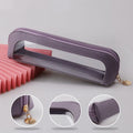 Transparent PVC Makeup Brush Storage Bag Portable Simplistic Large Capacity Eyebrow Pencil Eyeshadow Brush Bag with Window Oasis Select G