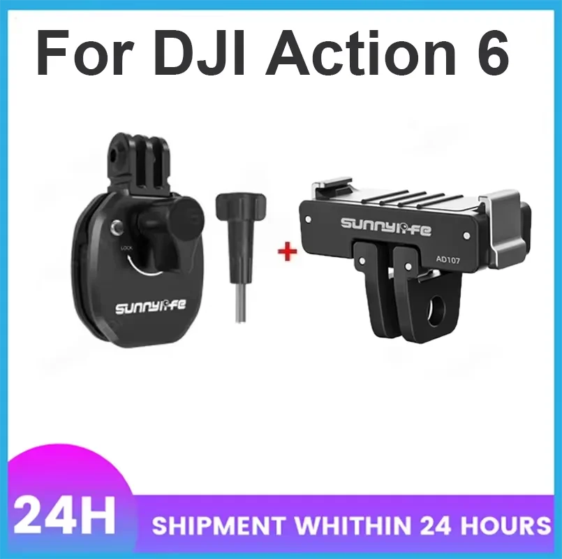 Sunnylife Metal Windshield Clip Mount for GoPro, DJI & Insta360