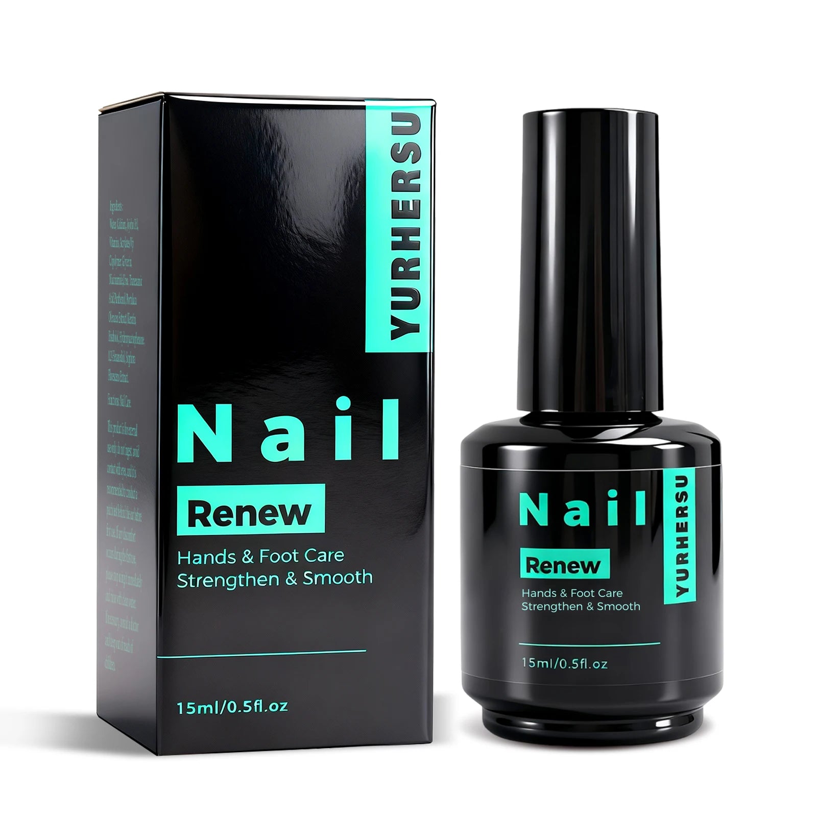 YURHERSU 15ml Nail Polish – Quick Dry, Glossy & Chip Resistant Nail Polish Oasis Select Gun Color