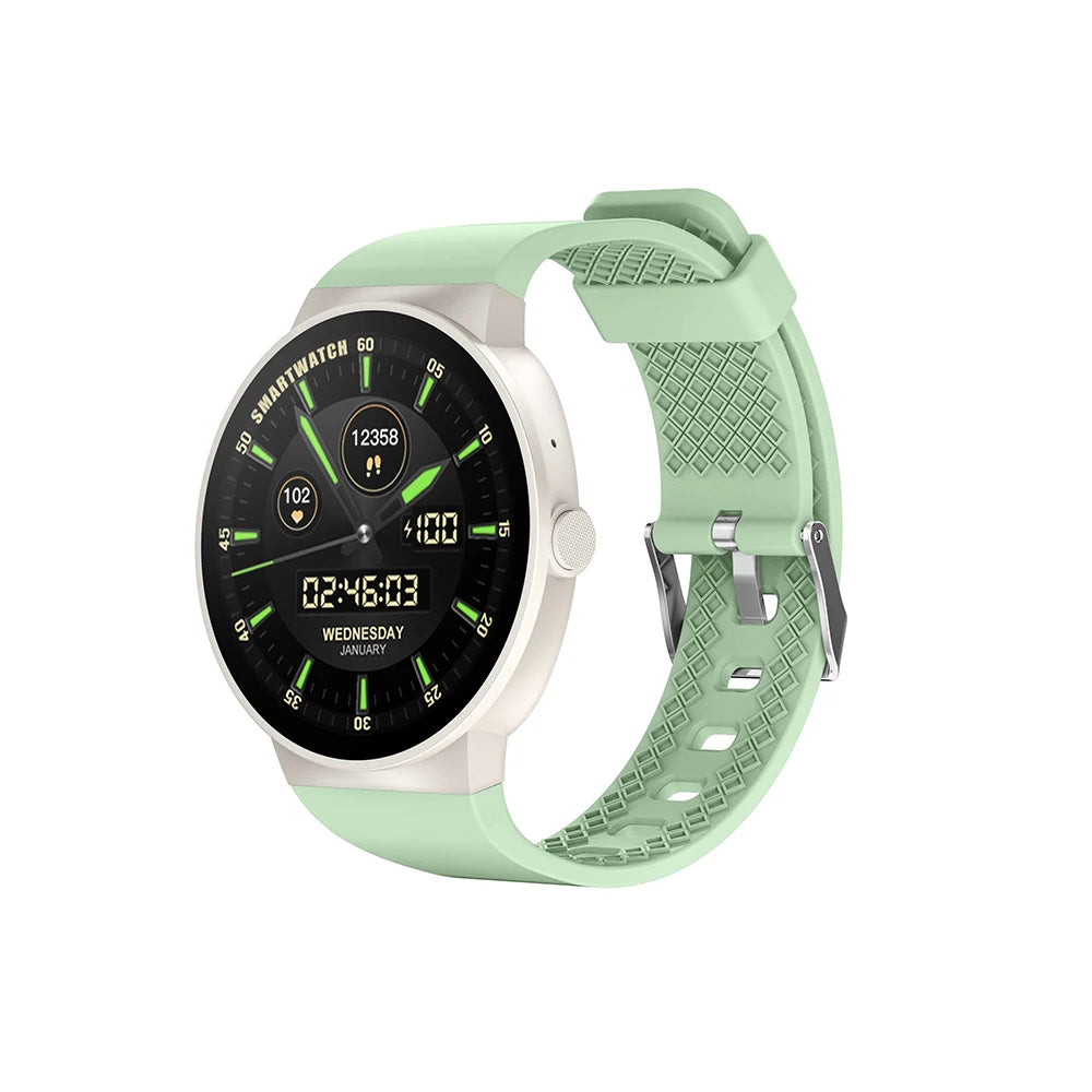 Waterproof Women Smartwatch Men Blue Tooth Call Smart Watches Sleep Heart Rate Health Monitor Sports Fitness Notification Push Oasis Select SVGNS