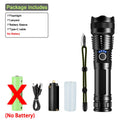 Mikenoon 30W Zoomable LED Flashlight – Rechargeable, 5 Modes