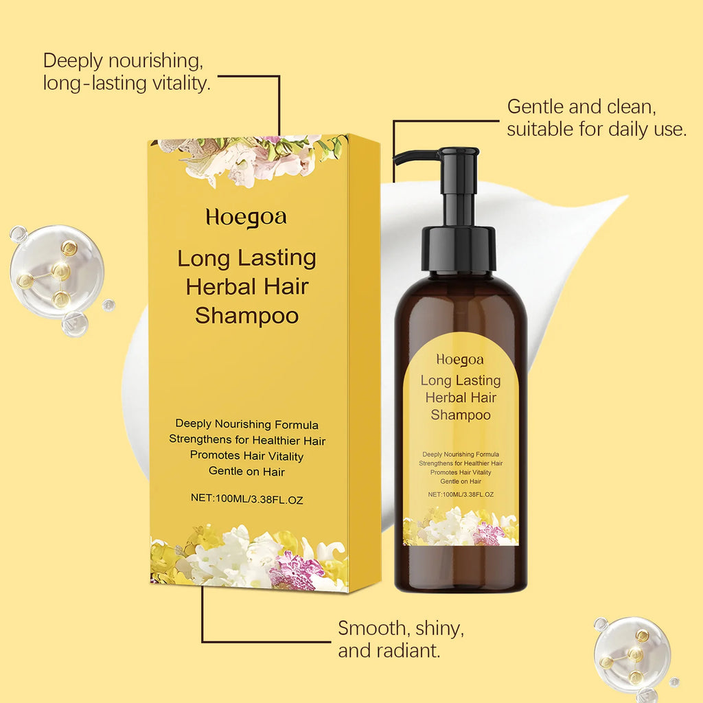 Jasmine Hair Nourishing Shampoo Repair Damaged Improve Thicken Scalp Irritating Treatment Control Dandruff Hair Growth Shampoo Oasis Select