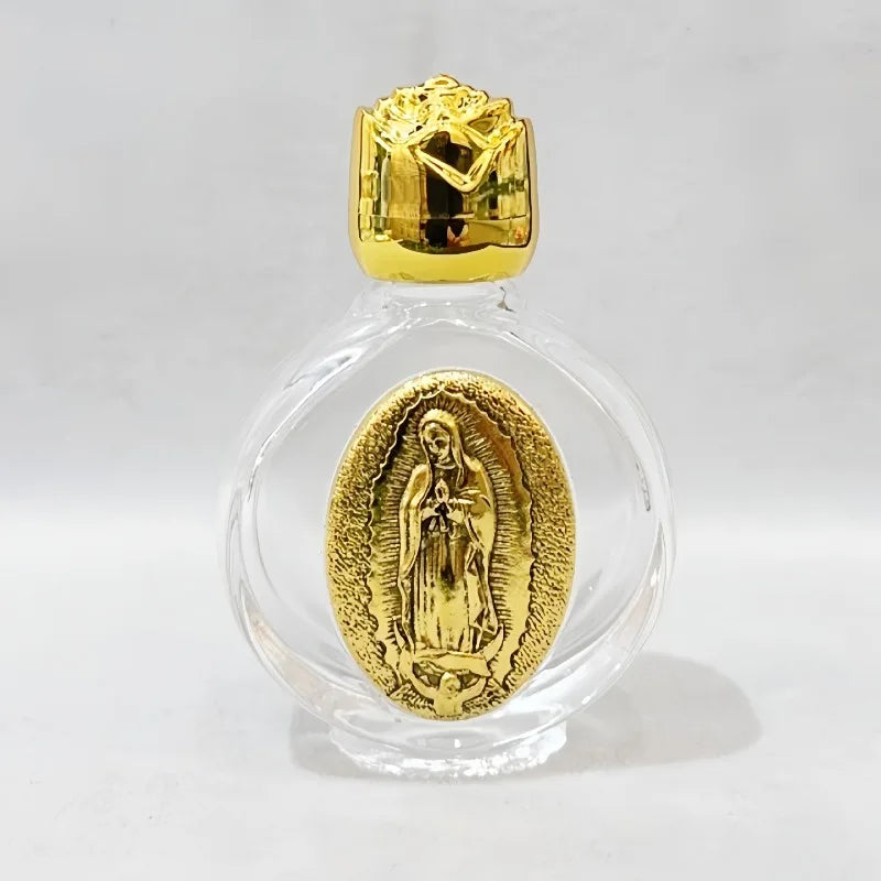12pcs 0.5 Floz Essential Oil Bottles for Fragrance Supplement Liquid， Portable Holy Water Bottles for Church Decor Prayer Gift Oasis Select