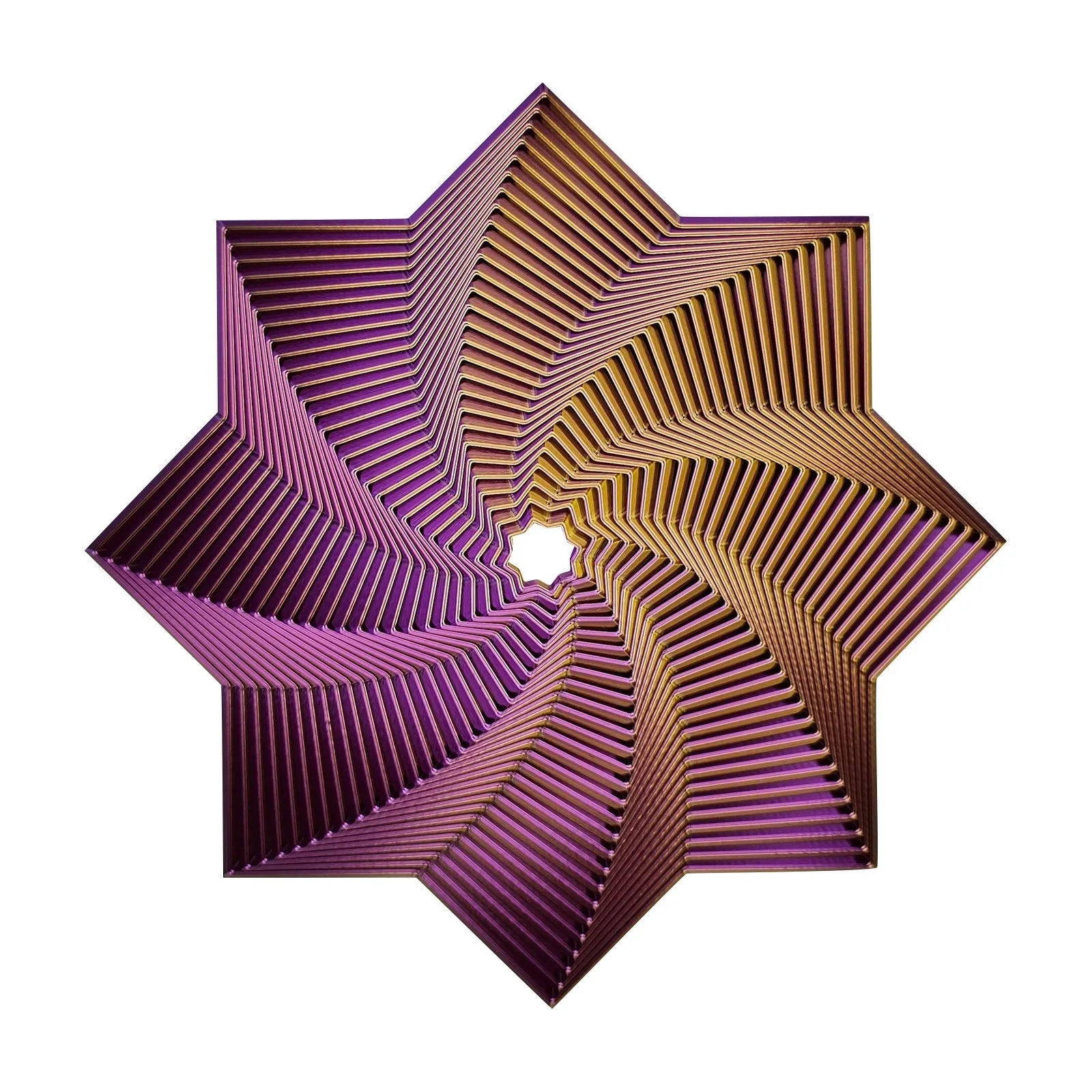 3D Printed Octagonal Fidget Toy – Stress Relief Sensory Spinner Fidget Sensory Toy Oasis Select Gold One Size