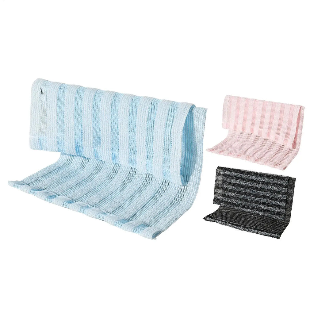 Exfoliating Towels Rubbing Washcloth Bath Towel for Back Towels Exfoliating Scrub Shower Sponge Body Bathroom Accessories Oasis Select