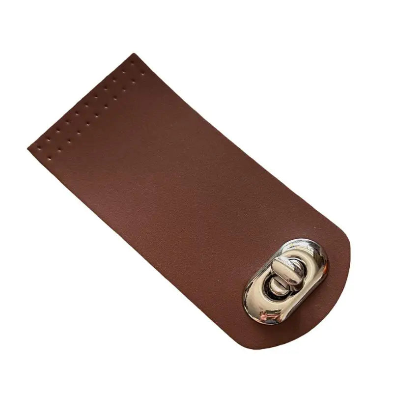 DIY Crochet Handbag Leather Snap Closure Sew-On Bag Buckle Purse Fastener Handbags Shoulder Bag Accessory Oasis Select A7