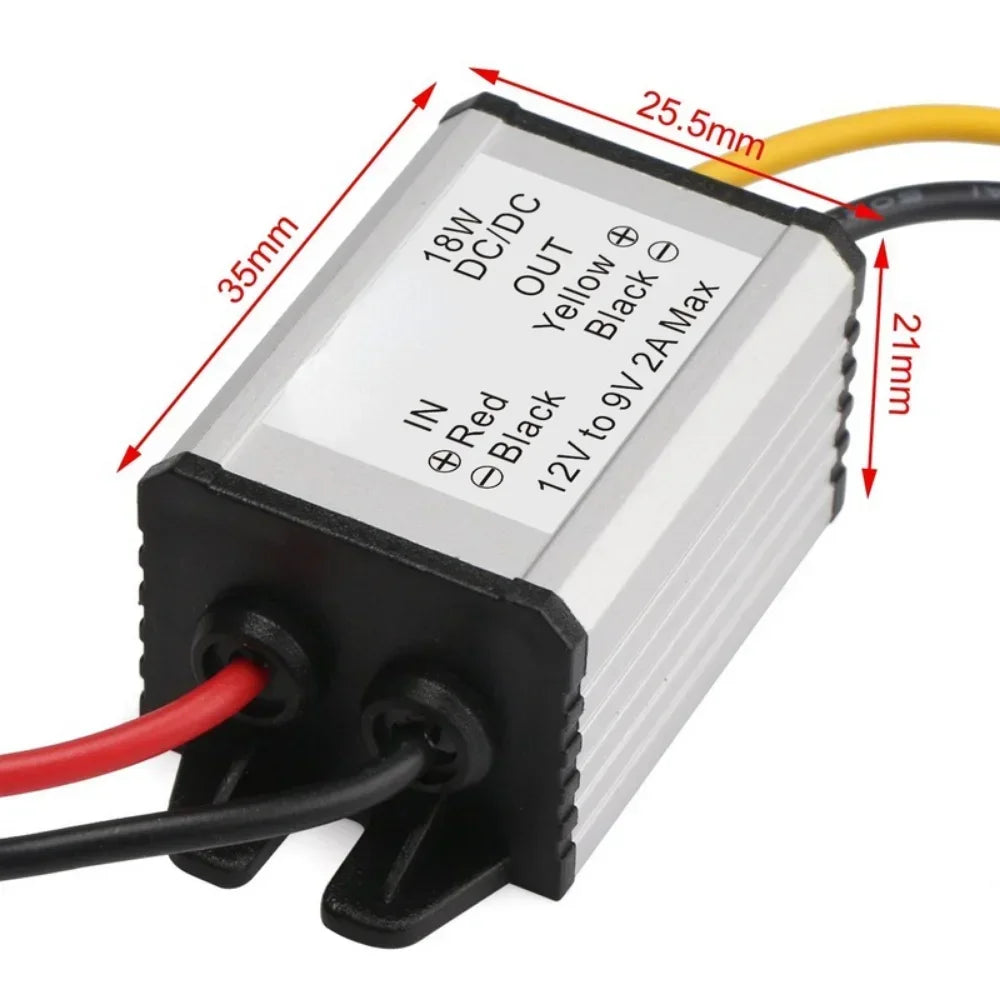 12V24V to 9V 7.5V 6V 5V 4.2V 3.7V 3A DC/DC Buck Power Converter Voltage Step Dowm Power Supply Voltage Regulator Transformer Oasis Select