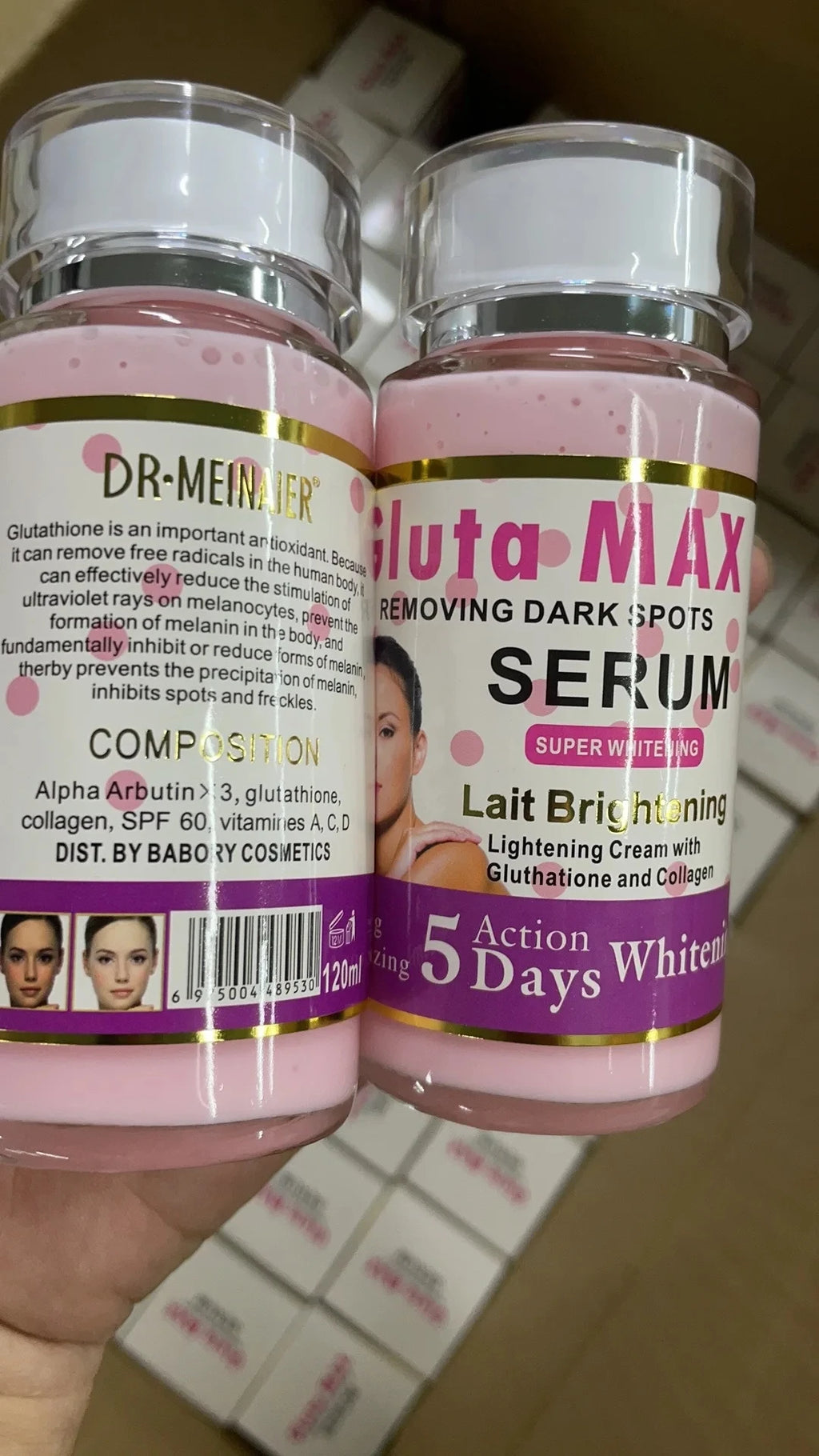 Gluta Max Collagen Face Serum 120ml – Moisturizing & Firming