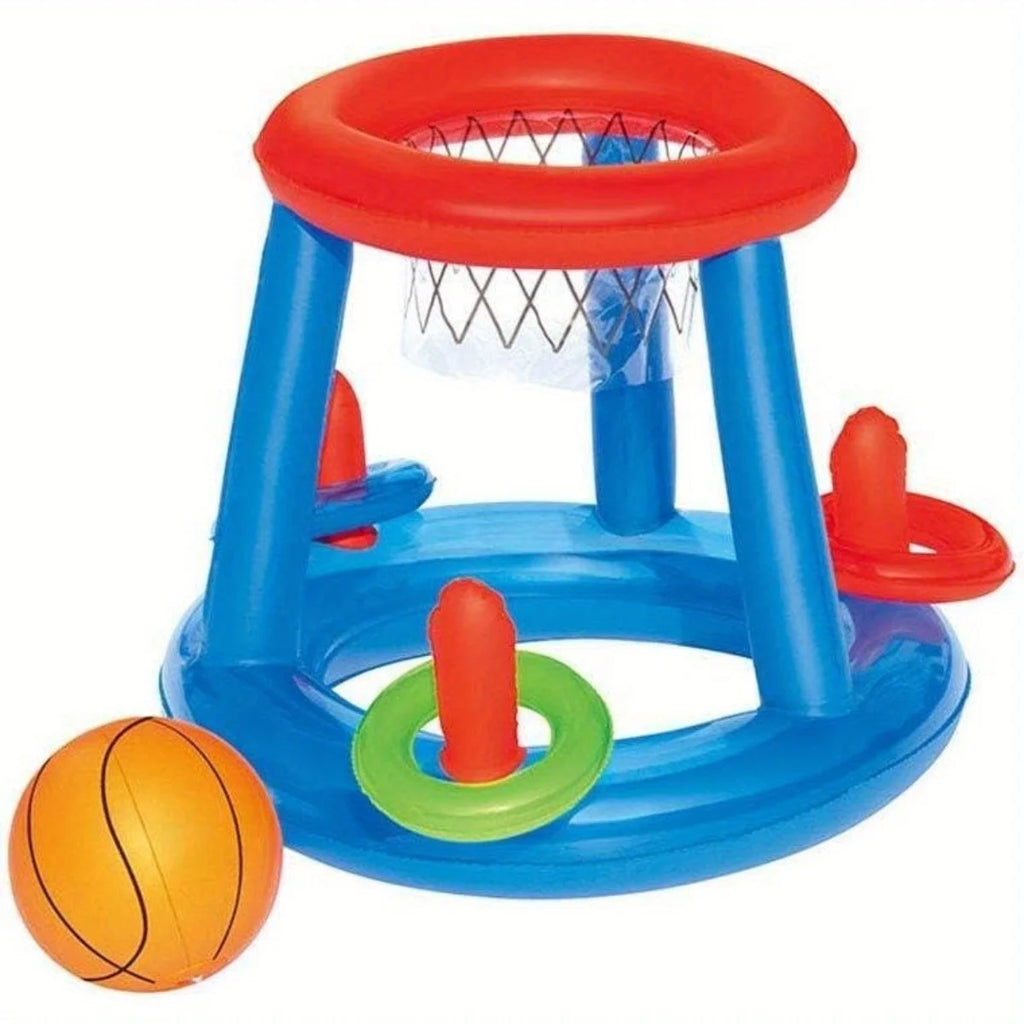 Water basketball hoop. Wholesale of cross-border inflatable water toys. Inflatable basketball hoop with interactive Oasis Select