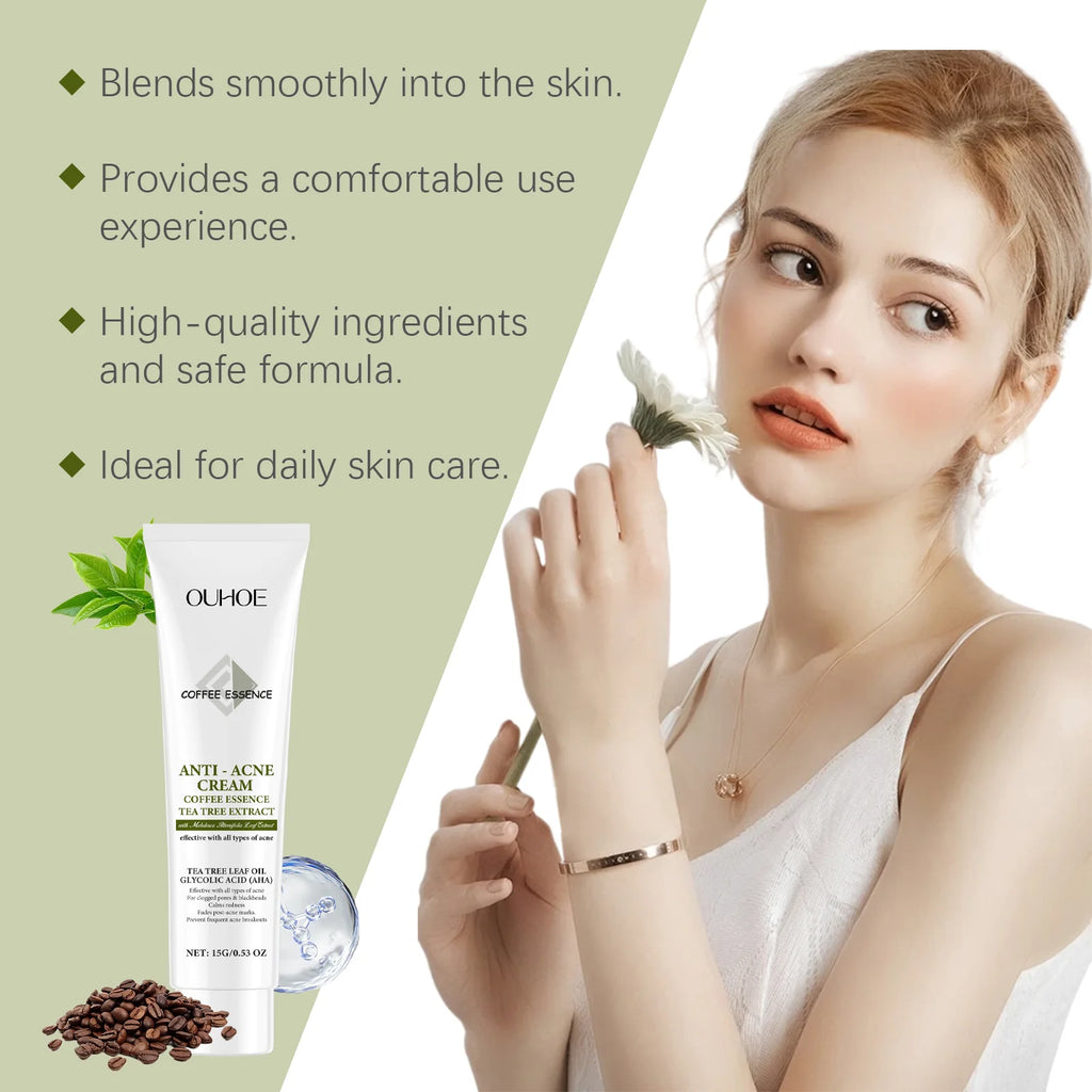 Anti Acne Cream Herb Repairing Spot Blemishes Remover Oil Control Shrink Pores Whitening Moisturizing Pimples Treatment Ointment Oasis Select