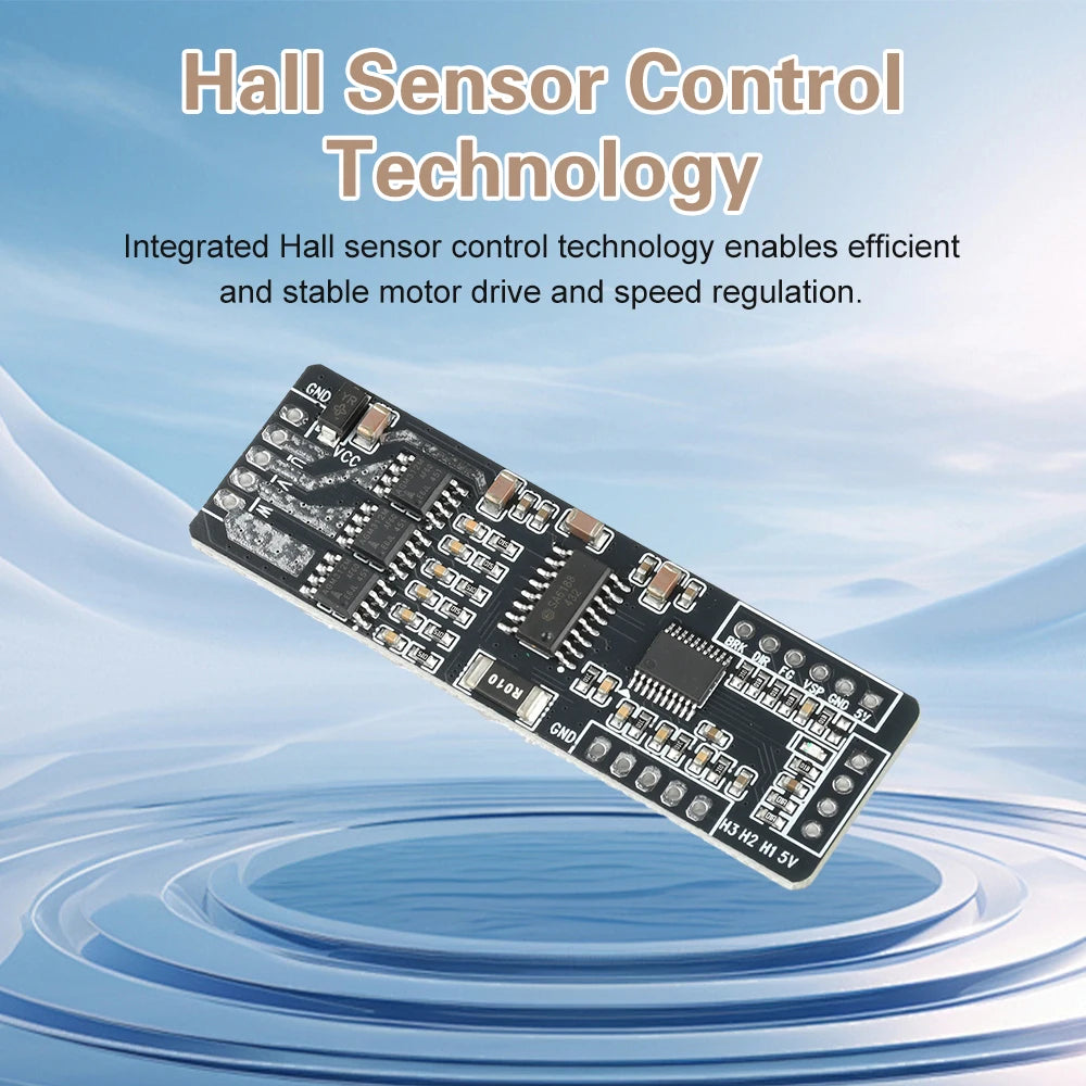 BLDC 24W Motor Driver Board 7-40V 4A Speed Controller with Hall Sensor Control for Brushless DC Motors Industrial Equipment Oasis Select