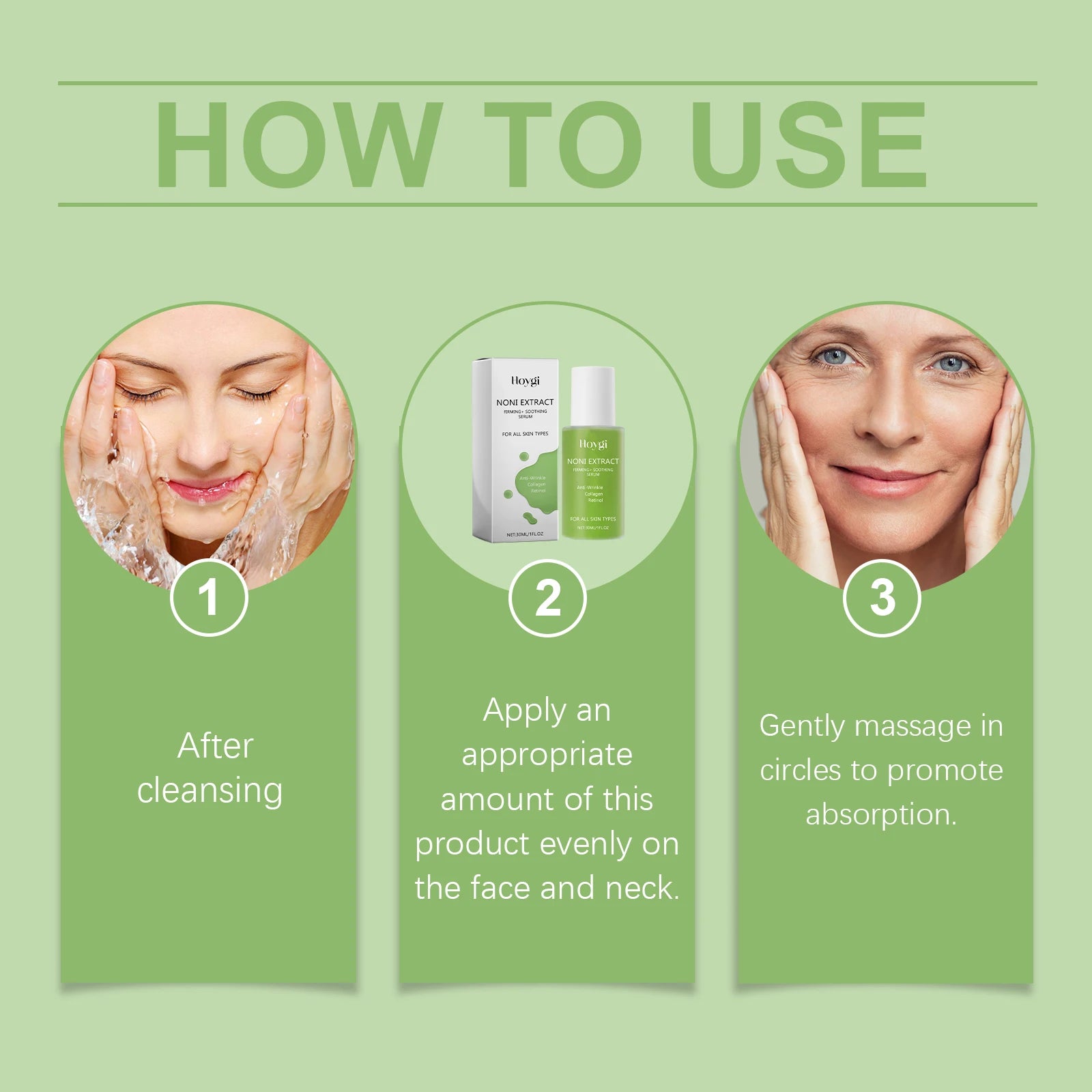 Hoygi Retinol Face Serum – Anti-Aging, Firming & Brightening