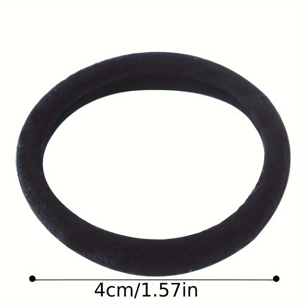 50PCS Black High Elasticity Headband Towel Hair Band 4CM Seamless Hair Rope Leather Hair Accessories Female Oasis Select