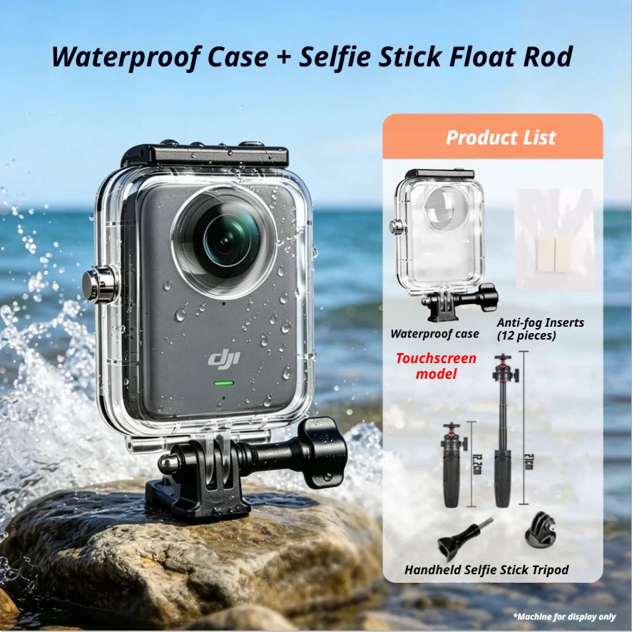 45m Waterproof Dive Case for DJI Osmo 360 | Protective Housing
