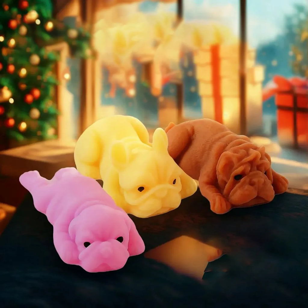 Squishy Dogs Anime Fidget Toys Puzzle Creative Simulation Decompression Toy Kawaii Dog Stress Reliever Toys Party Holiday Gifts Oasis Select