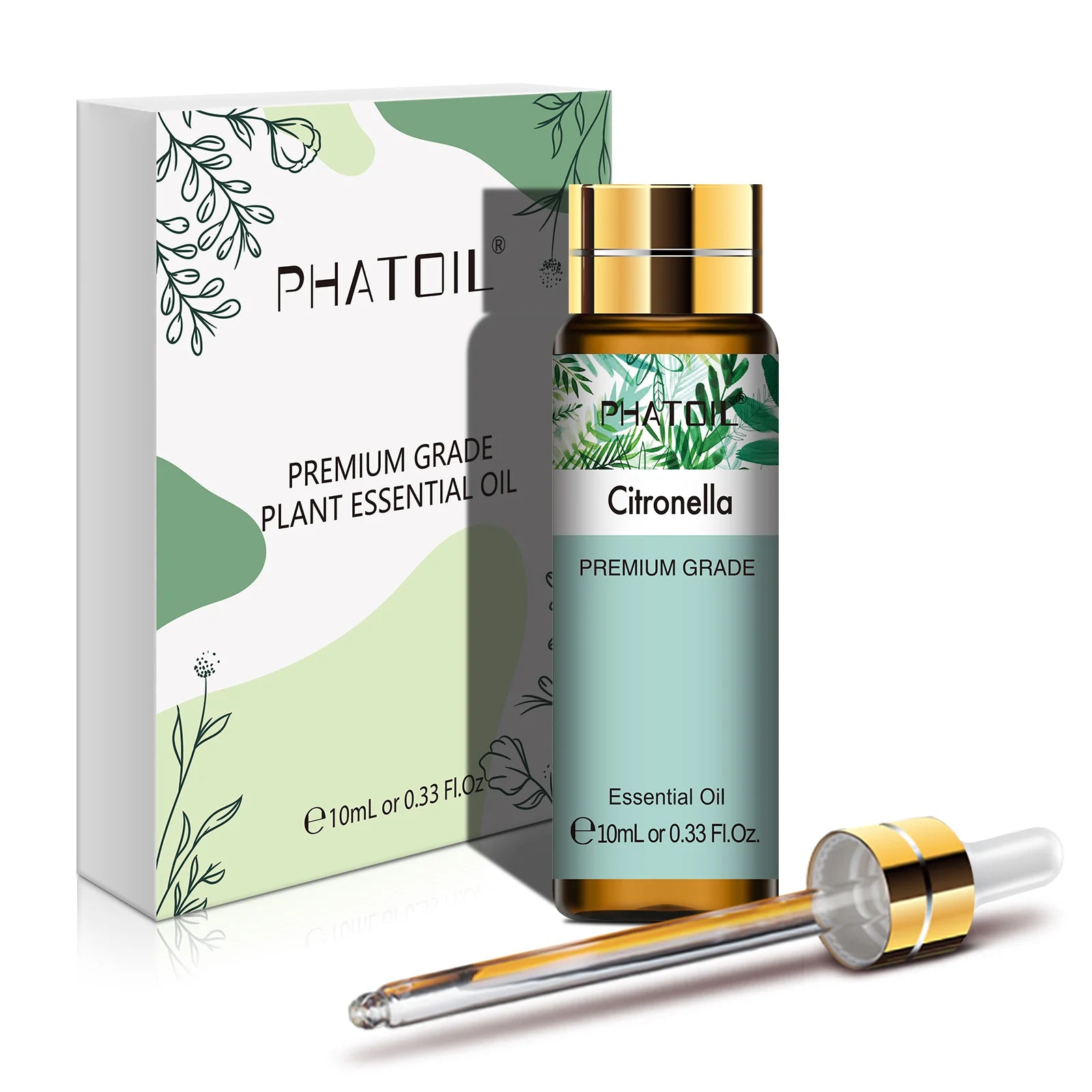 PHATOIL 10ml Pure Essential Oil – Diffuser, DIY & Aromatherapy