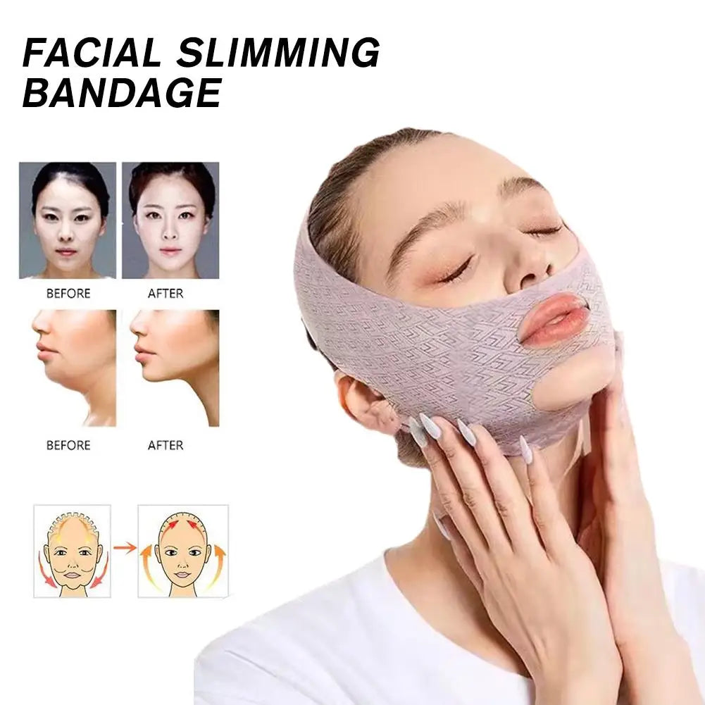 New Design Chin Up Mask V Line Shaping Face Masks Face Sculpting Sleep Mask Facial Slimming Strap Face Lifting Belt Oasis Select