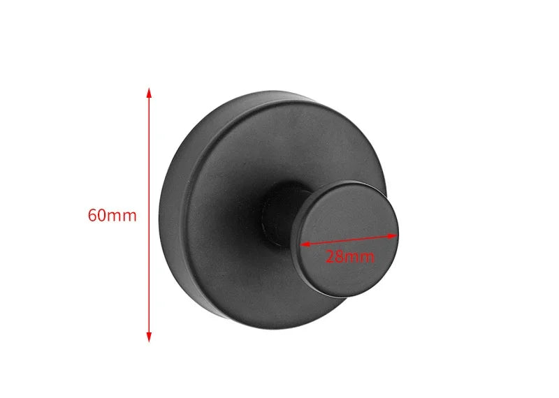 Suction Cup Hooks Towel Coat Bath Robe Hook Wall Mount Waterproof Holder Suitable for Bathroom Kitchen Glass Door Mirror Tile Oasis Select 1PCS 2