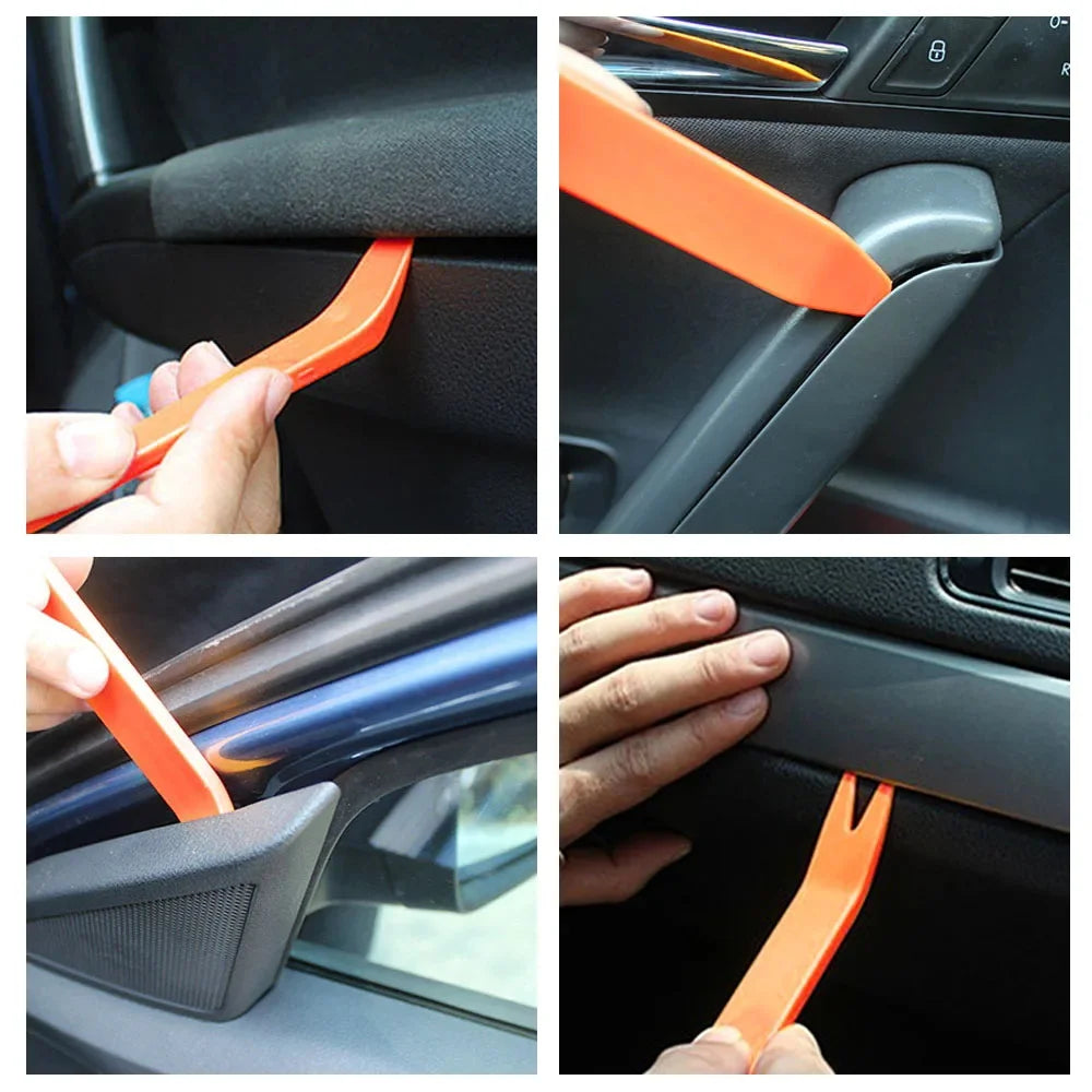 Car Panel Removal Tool Kit – 4pc & 12pc Trim Pry Set Auto Panel Pry Tool Oasis Select
