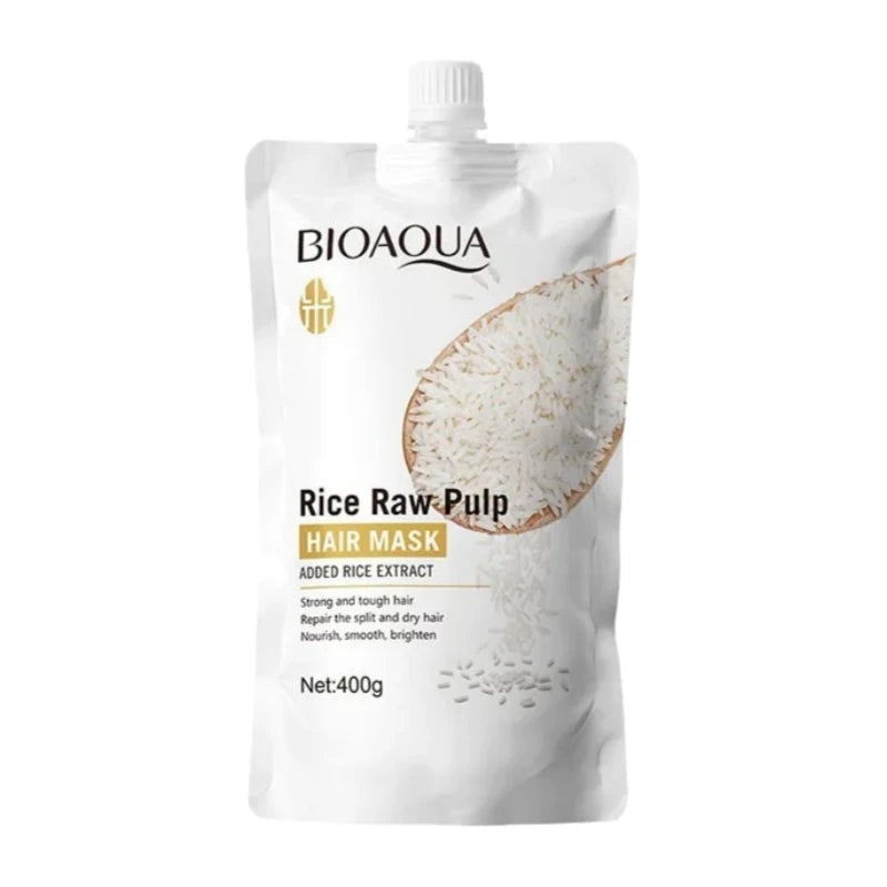 Rice Puree Hair Mask – Nourish Dry, Frizzy & Split Ends Deep Conditioning Mask Oasis Select 400g