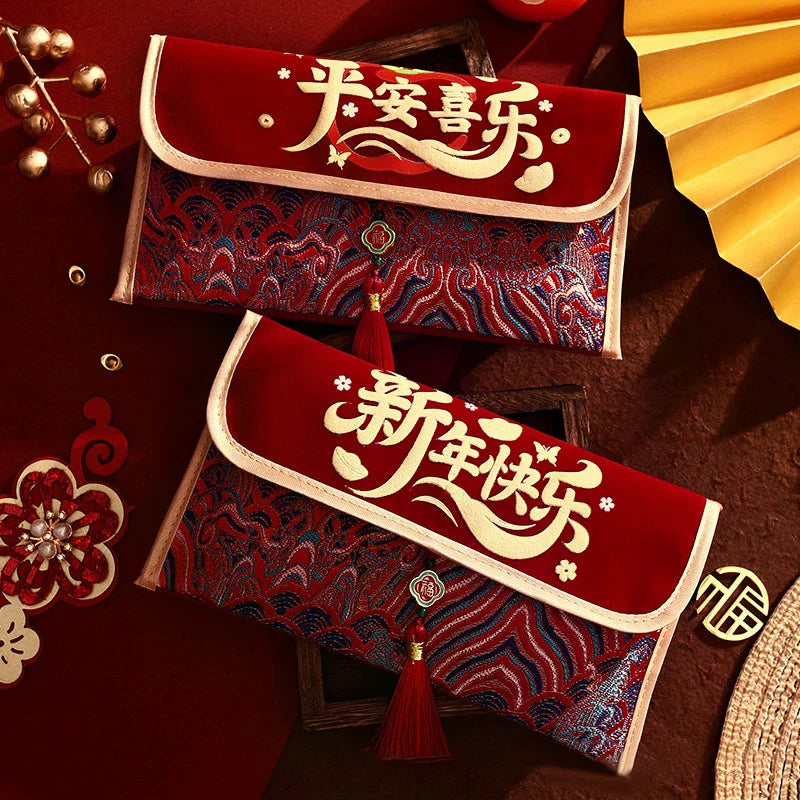 Celebratory Red Envelopes for 2026 Chinese New Year, Spring Festival Gift Bags Oasis Select