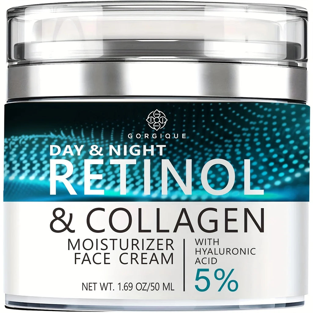 Gorgique Retinol Face Moisturizer – Day & Night Anti-Aging Cream Retinol Face Cream Oasis Select