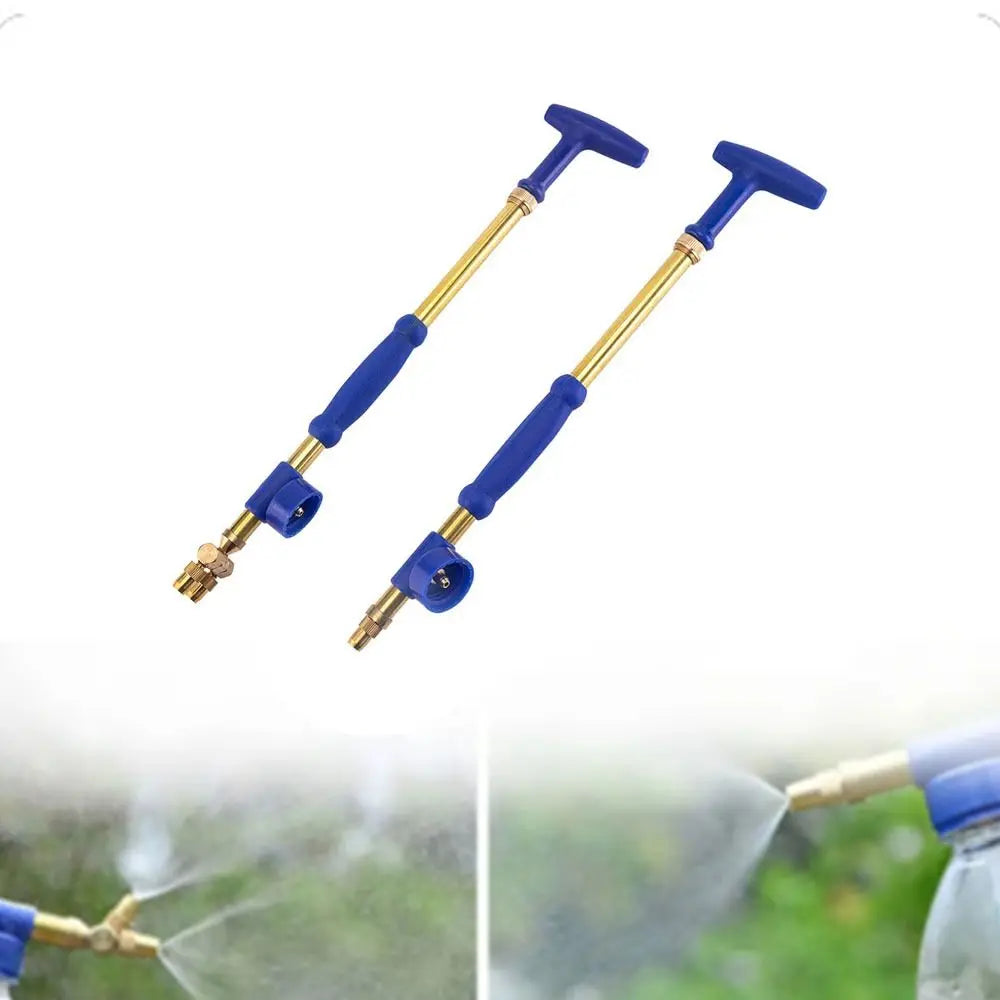 Double /Single Head Reciprocating Spray Hand-held Push-pull Drink Bottle Spray Head High Pressure Adjustable Spray Metal Rod Oasis Select