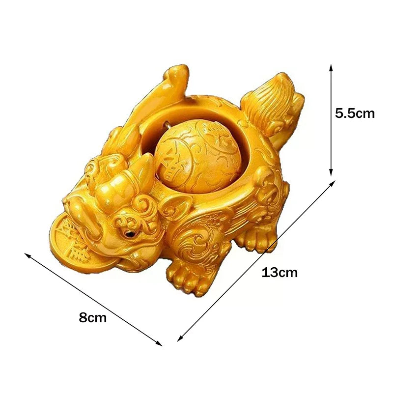 1PC Boutique Tea Pet Water-spraying Pixiu Tea Pet Ornament Handmade Tea Ceremony Tea Game Financial Tea Table Gift Oasis Select