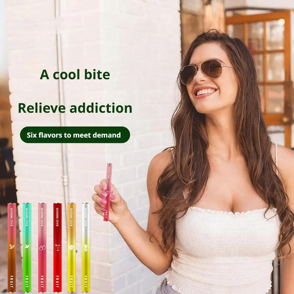 Nicotine-Free Smoking Cessation Stick | Natural Herbal Fruit Flavor