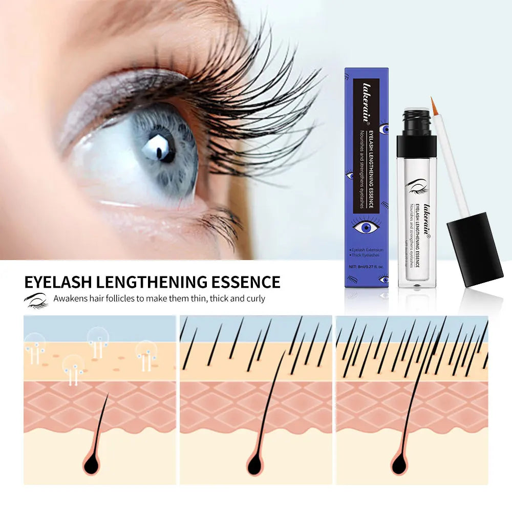 7 Days Fast Eyelash Growth Serum Eyelash Eyebrow Growth Strong Makeup Extension Treatment Eyelash Growth Thicken Care Products Oasis Select