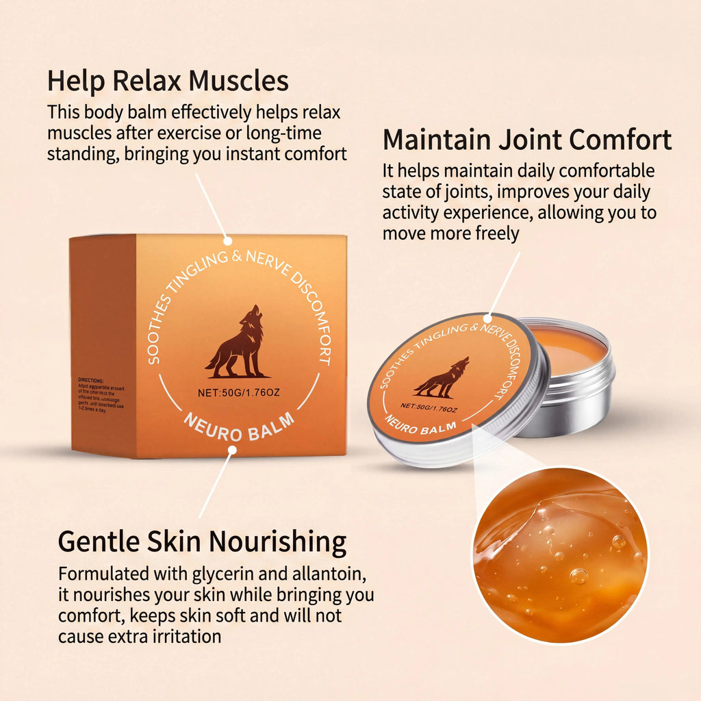 Herbal Nerve Relief Balm – Joint & Muscle Care Ointment 50g Joint Relief Balm Oasis Select