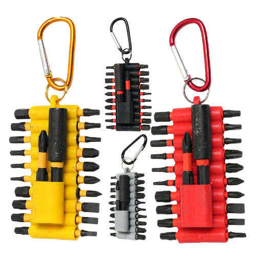 Screwdriver Bit 22 Pcs Impact Screwdriver Bits Set with Organizer Sleeve Magnetic S2 Steel Multi Driver Bits and 1Pc Bit Holder Oasis Select