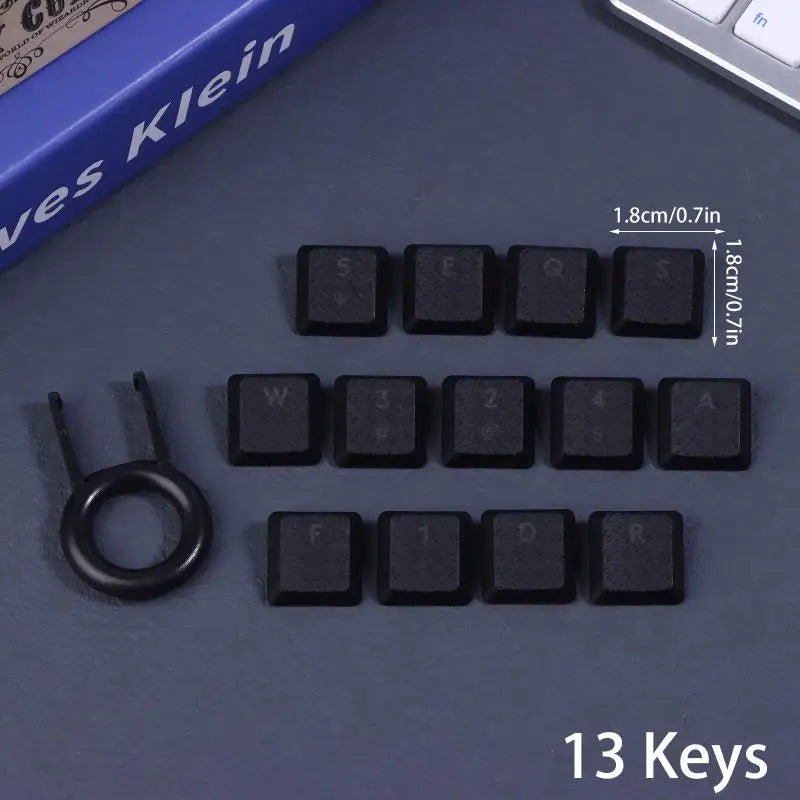 8Keys, 13Keys Keycaps For G915\G913\G815\G813\TKL87 Mechanical Keyboard Non-Slip Textured Replacement Oasis Select BK3