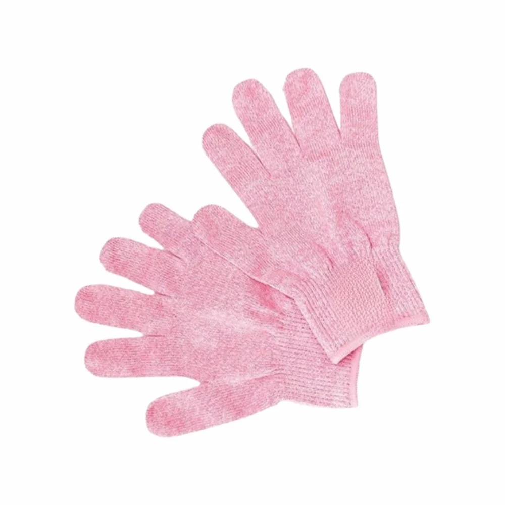 5 Level Anti-cut Gloves HPPE Stab Resistant Safety Work Gloves Professional Wear-Resistant Labor Protection Gloves Oasis Select Pink L