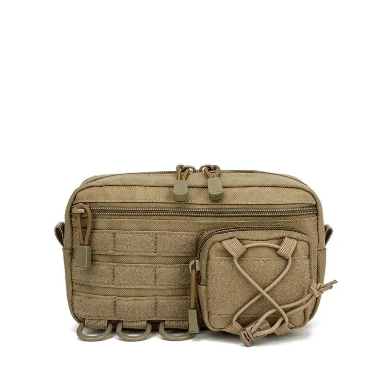 1pcs Waist Fanny Pack Men Multifunctional Hip Bag Portable Mobile Gear Pouch Outdoor Tool Bag for Climbing Camping Oasis Select