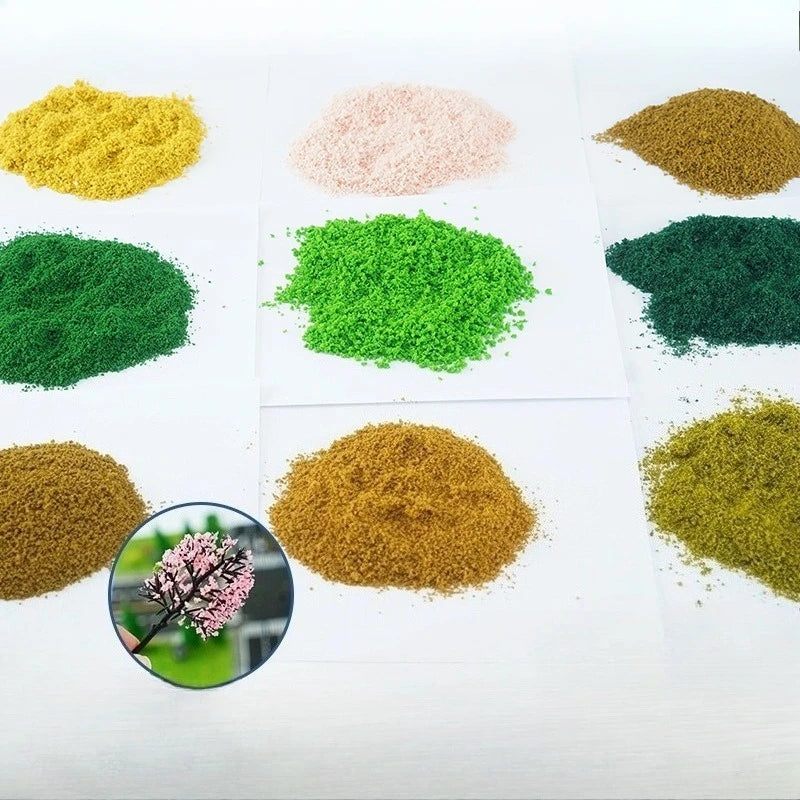 Leaves Static Model DIY Miniature Leaf 35ml Micro Landscape for Bonsai Fairy Garden Decor Sand Table Grass Tufts Accessories Oasis Select
