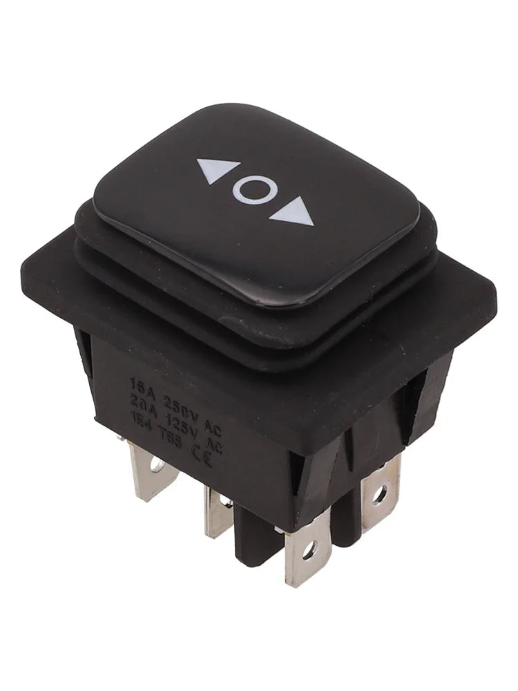 Momentary Polarity Reverse Switch Linear Actuator 6 Pin Rocker Switch 3 Position Locking ON-OFF-ON DSDT Oasis Select