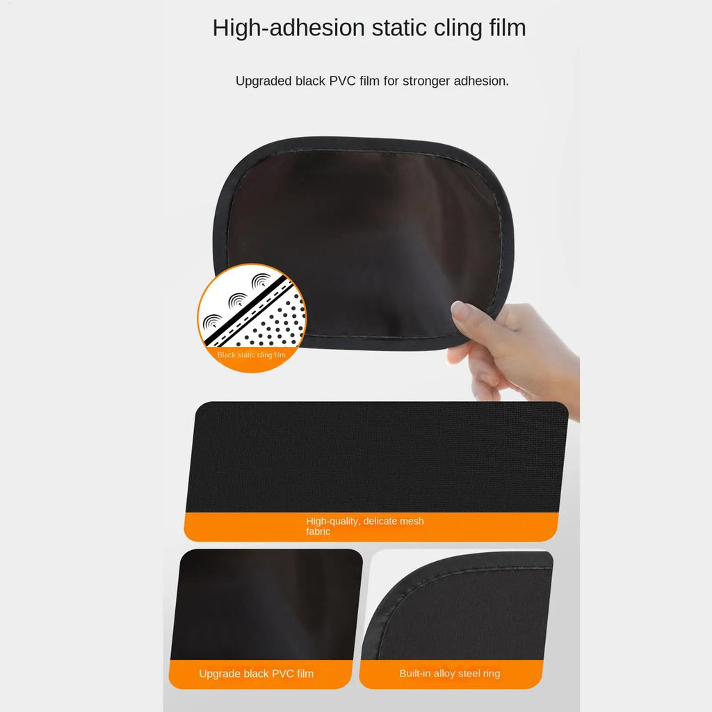 Universal Car Windshield Sun Shade – UV Blocking Folding Visor