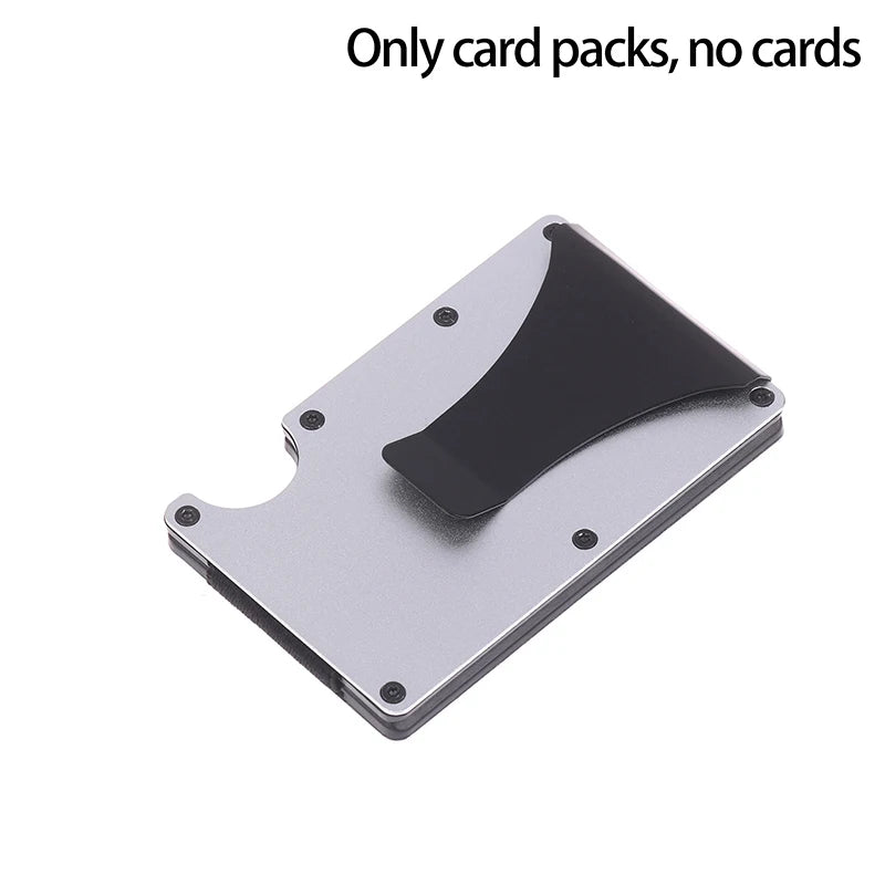 Slim RFID Minimalist Wallet – Card Holder & Money Clip