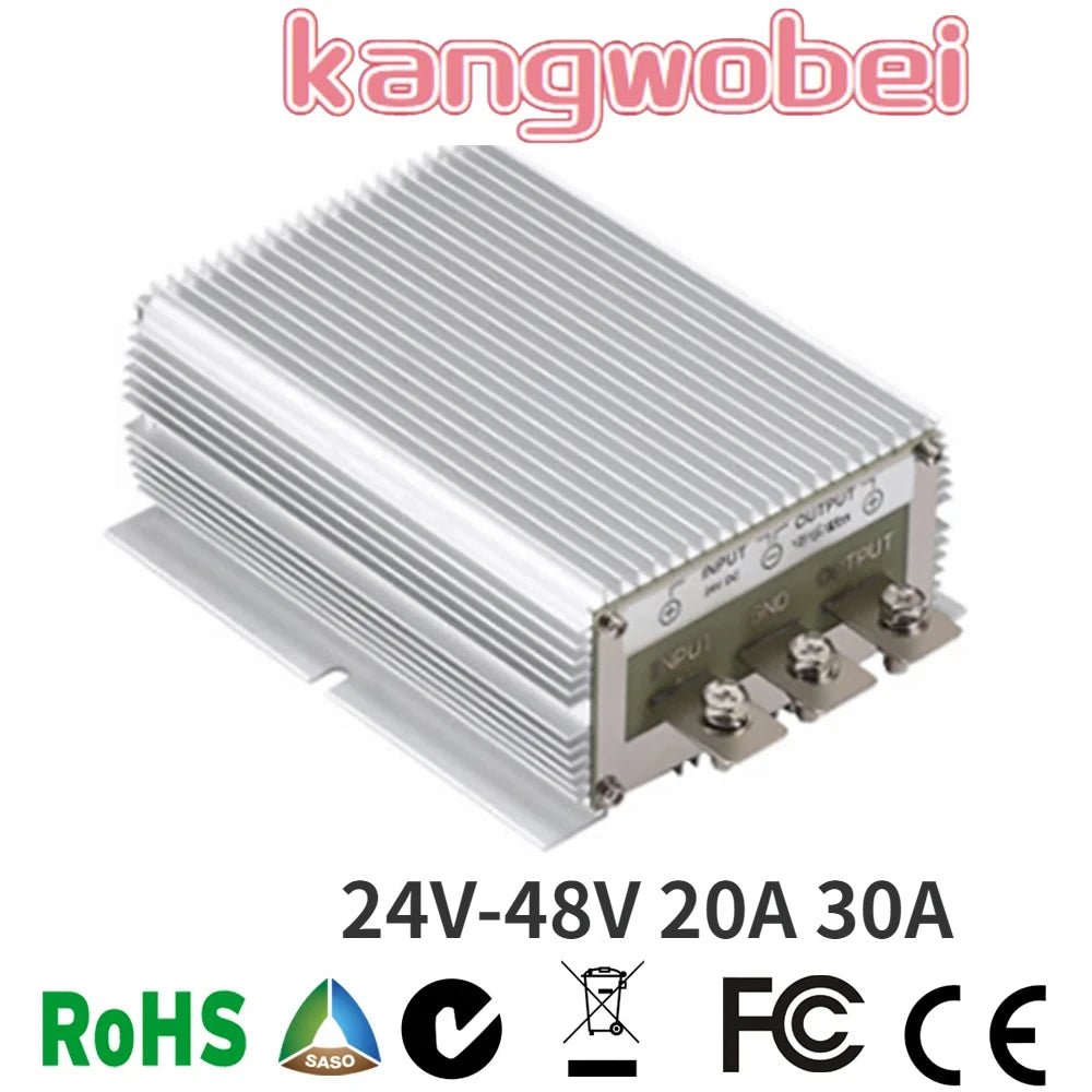 24V TO 48V 20A 30A DC to DC STEP UP BOOST MODULE CONVERTER Power Supply Converter Regulator Waterproof For Car FOR AUTOMOTIVES Oasis Select