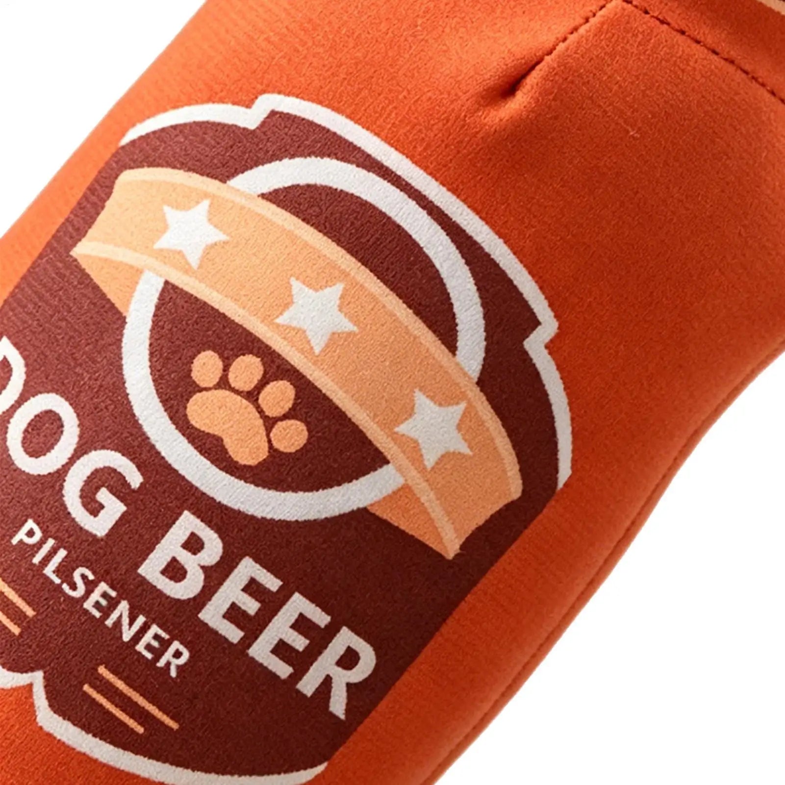Beer Bottle Squeaky Plush Dog Toy – Small & Large Dogs