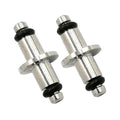 Scuba Diving High Pressure Flange Gauge Spool w/O-Ring Round End Pressure Hose Adapter Replacement Oasis Select 2 Pieces