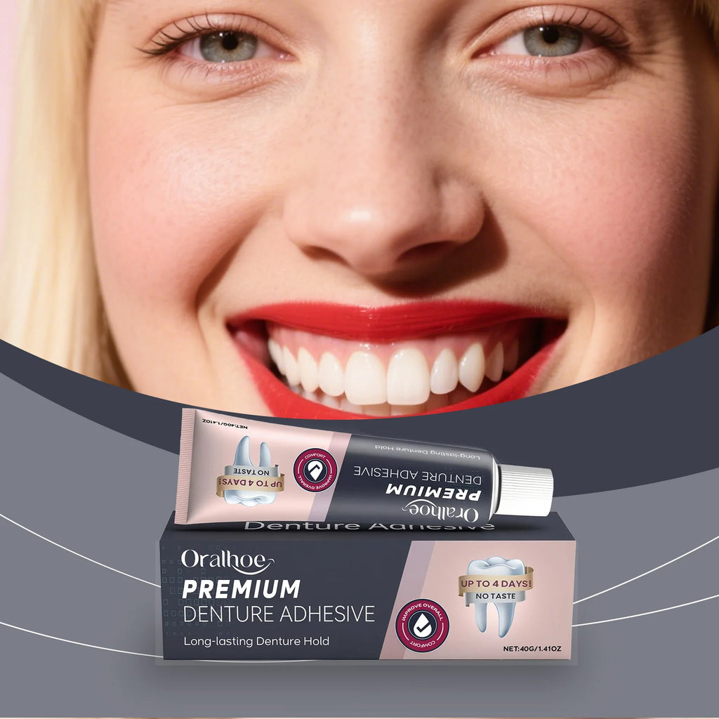 Denture Adhesive Cream – Long-Lasting Secure & Comfortable Hold