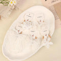 10-Pack Lace Butterfly Bow Hair Ties for Girls | Cute Set Girls Hair Accessories Oasis Select 01