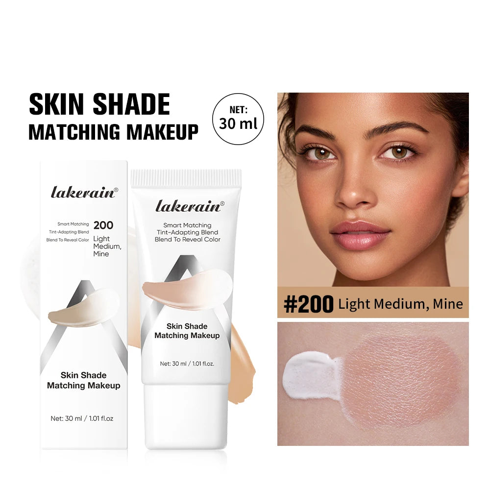 Lakerain Color-Changing Foundation SPF15 – Shade Matching Makeup