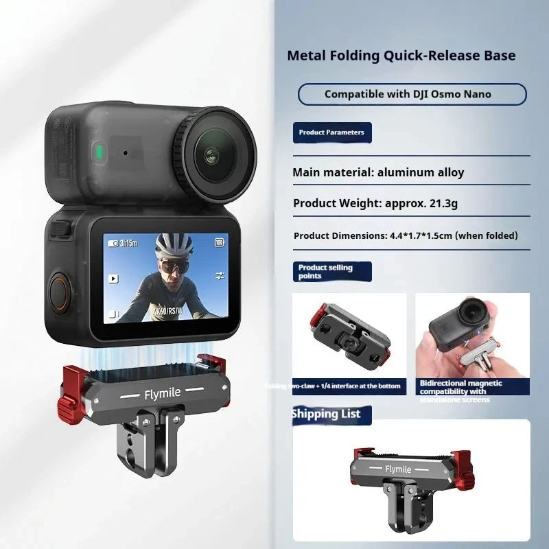 DJI Osmo Nano Metal Cage Kit – Selfie Stick & Adapter | Flymile
