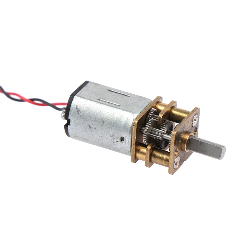 DC 5V 28/40/300RPM Micro N20 Gear Motor Slow Speed Metal Gearbox Reducer Electric Motor DIY Toy Oasis Select