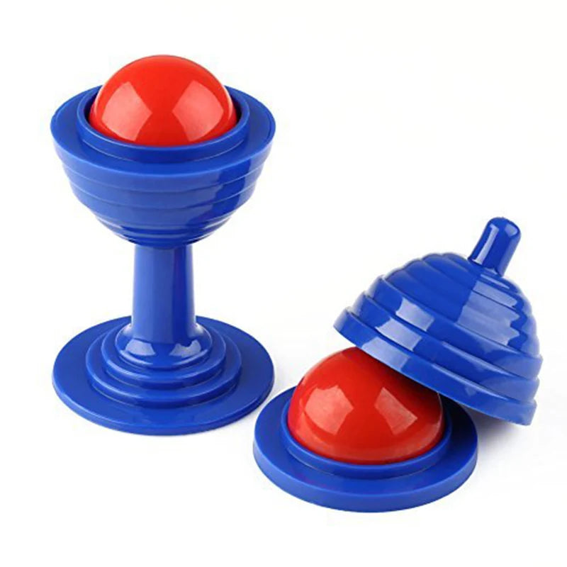 1 Set Trick Toy Ball And Vase Set Close Up Props Tricks Disappearing Ball Vase Toy For Kids Gift Party Supplies Random Color Oasis Select