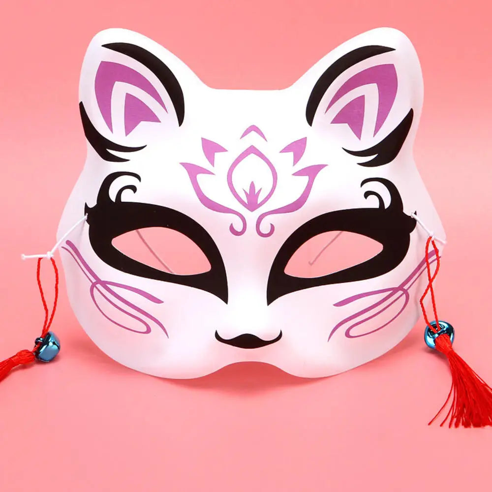 Japanese Anime Demon Slayer Mask Cosplay Thicken Plastic Masks Halloween Party Costume Props Fox Mask Oasis Select F