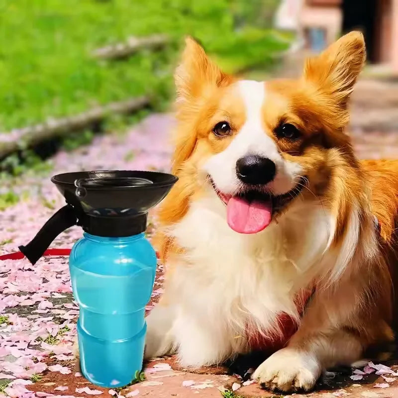 500ml Outdoor Squeeze Portable Pet Dog Water Bottle Large and Small Dog Travel Drinking Cup Supplies Suitable for Dogs and Cats Oasis Select